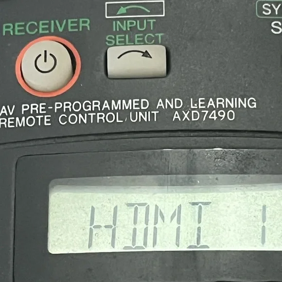 PIONEER Genuine OEM Remote Control Multi-Function W/ LED Vision Display AXD7490 - Picture 4 of 6